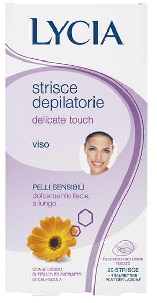 LYCIA 20 STRISCE VISO DELICATE 12 PEZZI 1 LYCIA 20 STRISCE VISO DELICATE 12 PEZZI