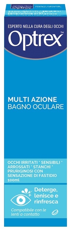 BAGNO OCULARE OPTREX MULTI AZIONE 100 ML 1 BAGNO OCULARE OPTREX MULTI AZIONE 100 ML
