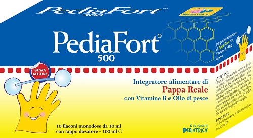 PEDIAFORT 500 10 FLACONI 1 PEDIAFORT 500 10 FLACONI