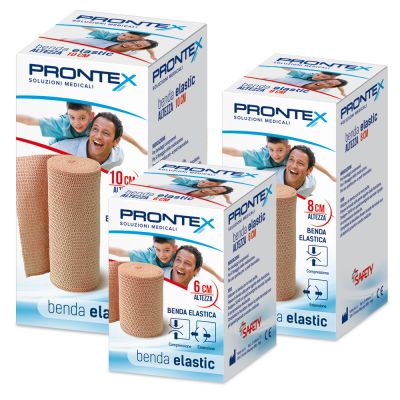 BENDA ELASTICA PRONTEX 8 CM 1 BENDA ELASTICA PRONTEX 8 CM